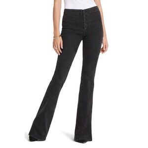 MOTHER Charcoal Flare & Wide Leg Jeans